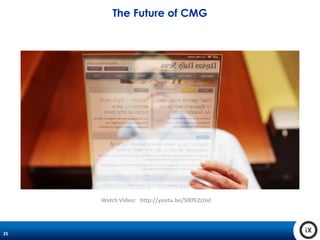 25
The Future of CMG
Watch Video: http://youtu.be/5IKfE2zJIxI
 