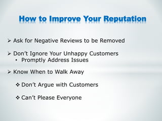Please Help Reputation Online reputation Marketing............. | PDF