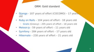 Rust ORMs and Migrations | PDF