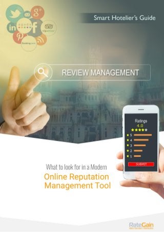 ONLINE REPUTATION MANAGEMENT TOOL SELECTION GUIDE
 