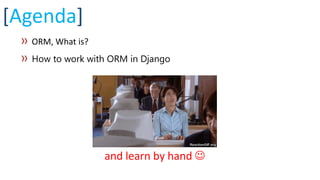 ORM in Django | PDF