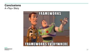 Conclusions
A «Toy» Story
37
 