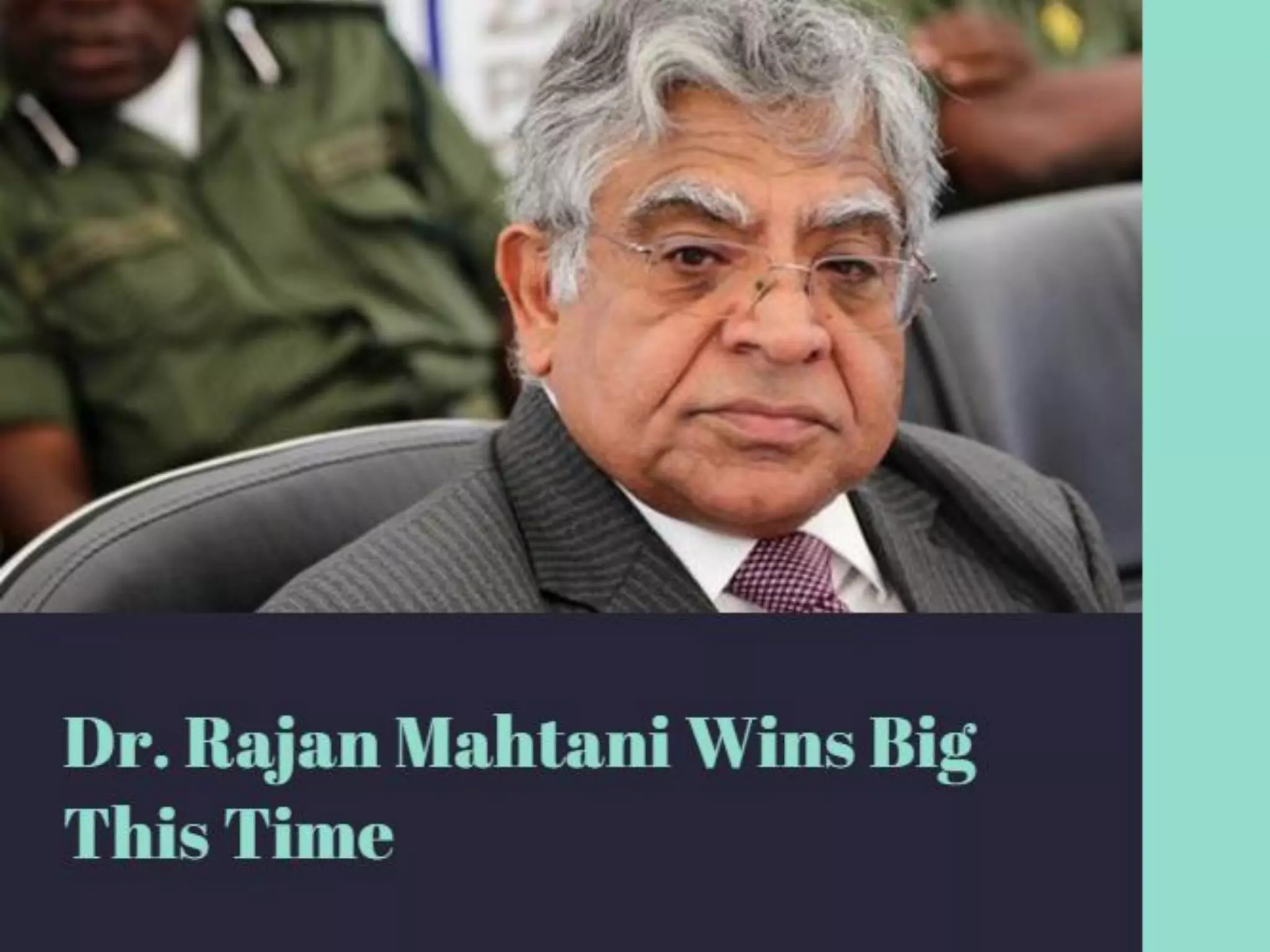 Dr. Rajan Mahtani Wins Big This Time | PDF