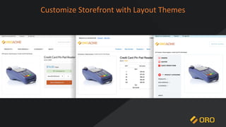 OroCommerce Storefront Design. Non-standard Layout Customisation. | PDF