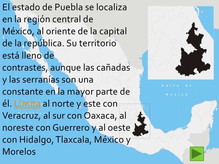 OrografíA Del Estado De Puebla OrografíA Del Estado De Puebla