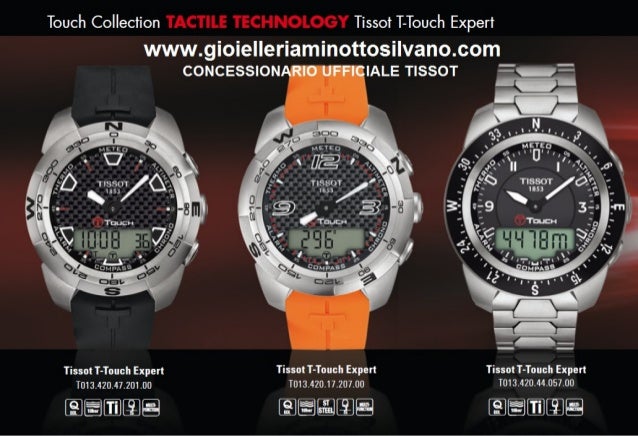 orologio tissot t touch