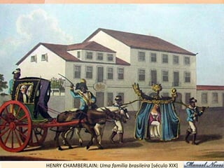 HENRY CHAMBERLAIN: Uma família brasileira [século XIX]
 