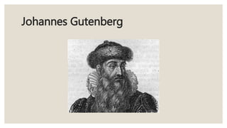 Johannes Gutenberg
 