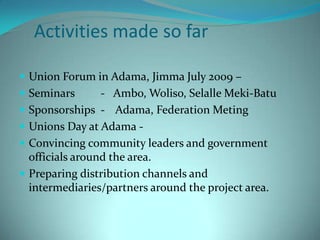 Index Based Livestock Insurance Oromiya insurance company's related produnts