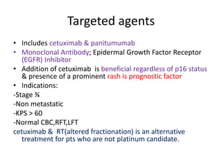 Panitumumab Rashes Oropharyngeal cancer, case presentation(Investigations & Management) | PPTX