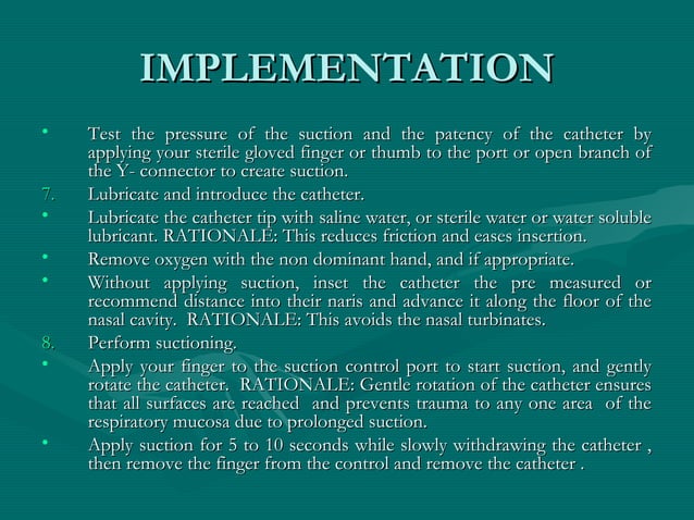 Oropharyngeal , nasopharyngeal and naso tracheal suctioning | PPT | Ear ...