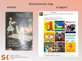 ehelyett

Állományrevízió, hogy

ez legyen!

 