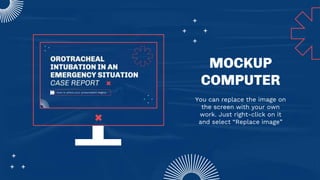 MOCKUP
COMPUTER
You can replace the image on
the screen with your own
work. Just right-click on it
and select “Replace image”
 