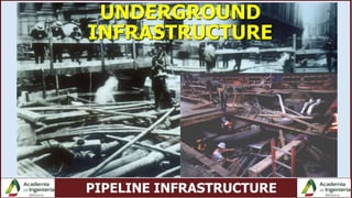PIPELINE INFRASTRUCTURE
UNDERGROUND
INFRASTRUCTURE
 