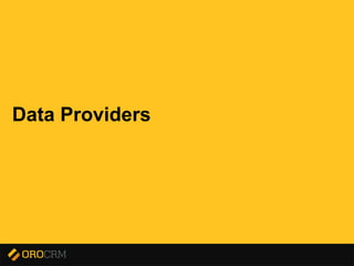 Presentation title here
Data Providers
 