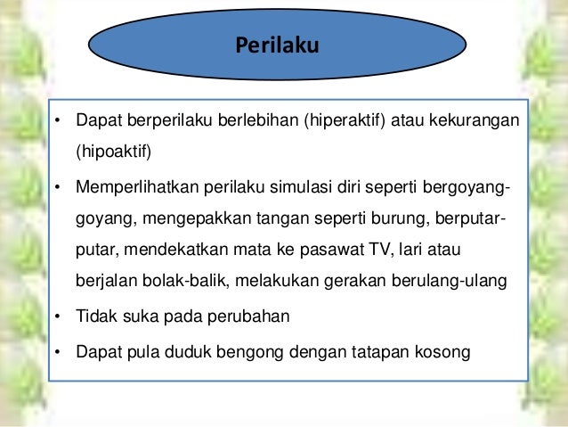 Orped anak autis