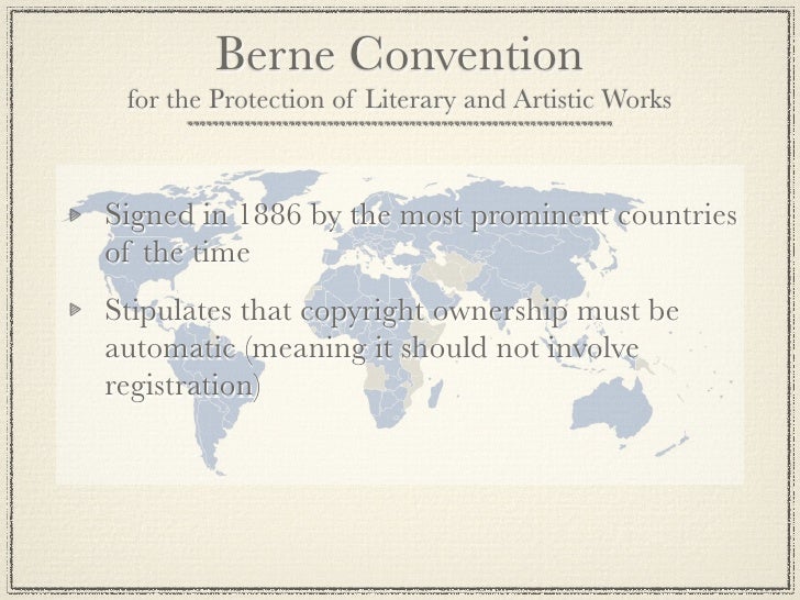 orphan works berne convention for the protection of literary and artistic works