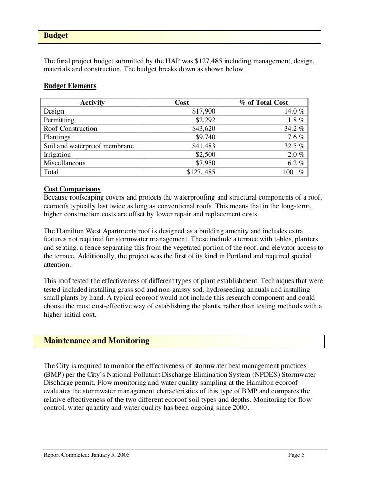 OR Portland Hamilton West Apartments Green Roof
