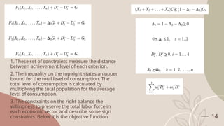OR Presentation ON GOAL AND INTEGER PROGRAMMING | PPT
