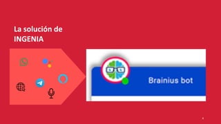 La solución de
INGENIA
4
 