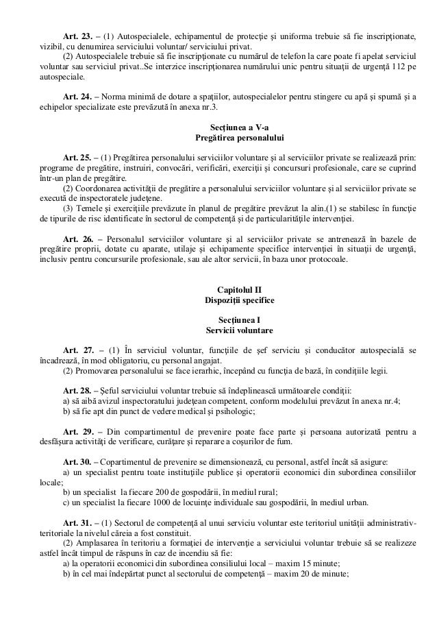 Ordin Serv Voluntare Si Private Proiect