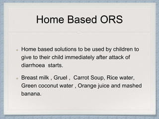Ors Powder Rice Based Oral Rehydration salt | PPTX