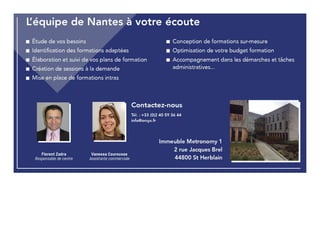 ORSYS Formation – L’équipe de Nantes