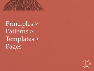 Principles >
Patterns >
Templates >
Pages

               26
 