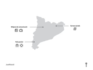 Justificació
País punter
Mitjans de comunicació
Xarxes socials
 
