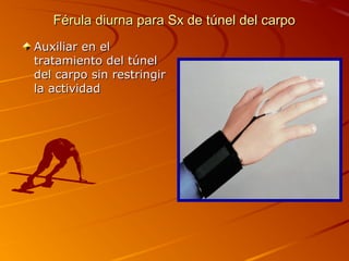 Férula ddiiuurrnnaa ppaarraa SSxx ddee ttúúnneell ddeell ccaarrppoo 
AAuuxxiilliiaarr eenn eell 
ttrraattaammiieennttoo ddeell ttúúnneell 
ddeell ccaarrppoo ssiinn rreessttrriinnggiirr 
llaa aaccttiivviiddaadd 
 