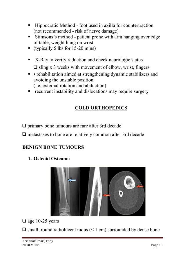 Ortho xray for mbbs students