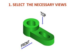 1. SELECT THE NECESSARY VIEWS
 