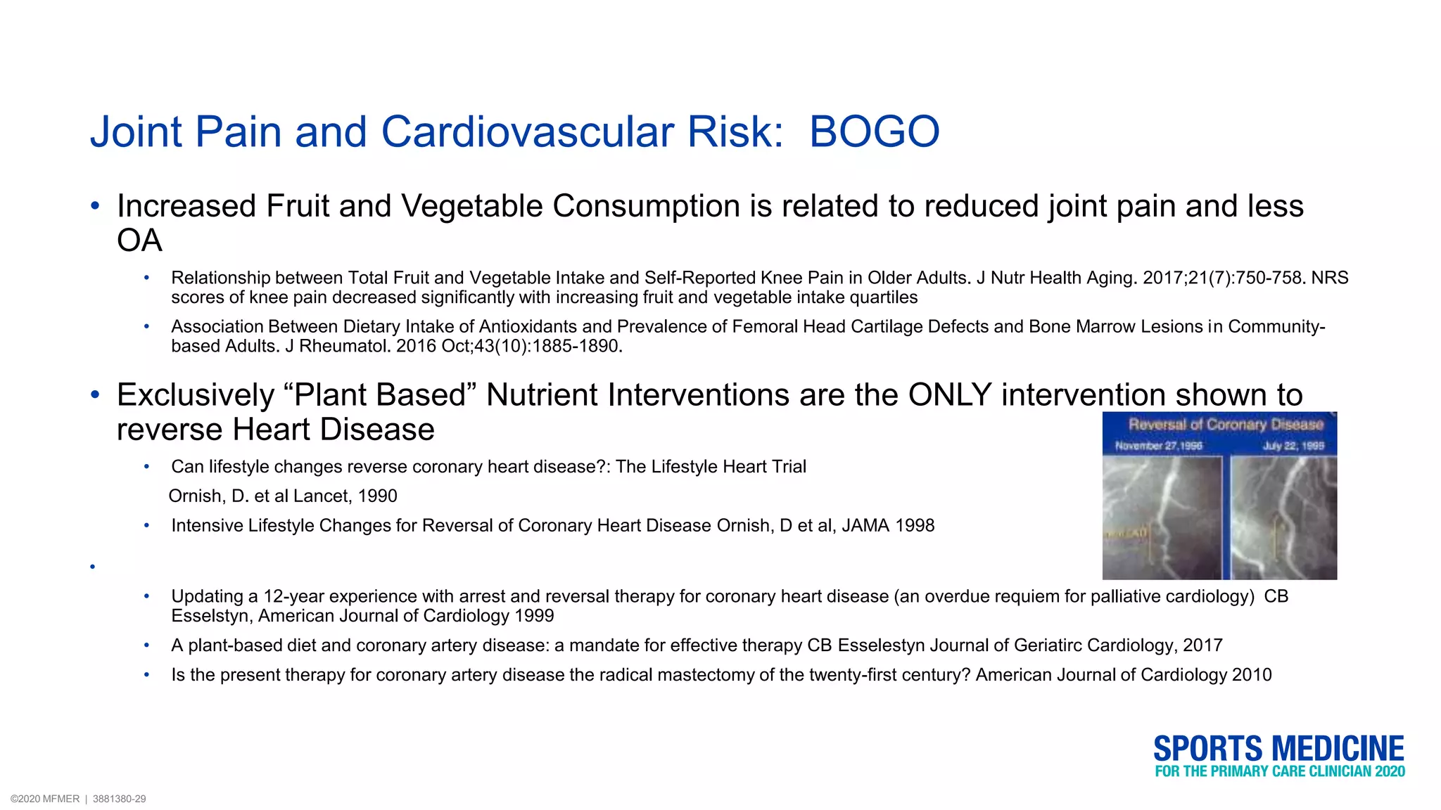 Visual Reference: Nutrition And Msk Health