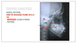Orthodontics Case Analysis