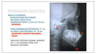 Orthodontics Case Analysis