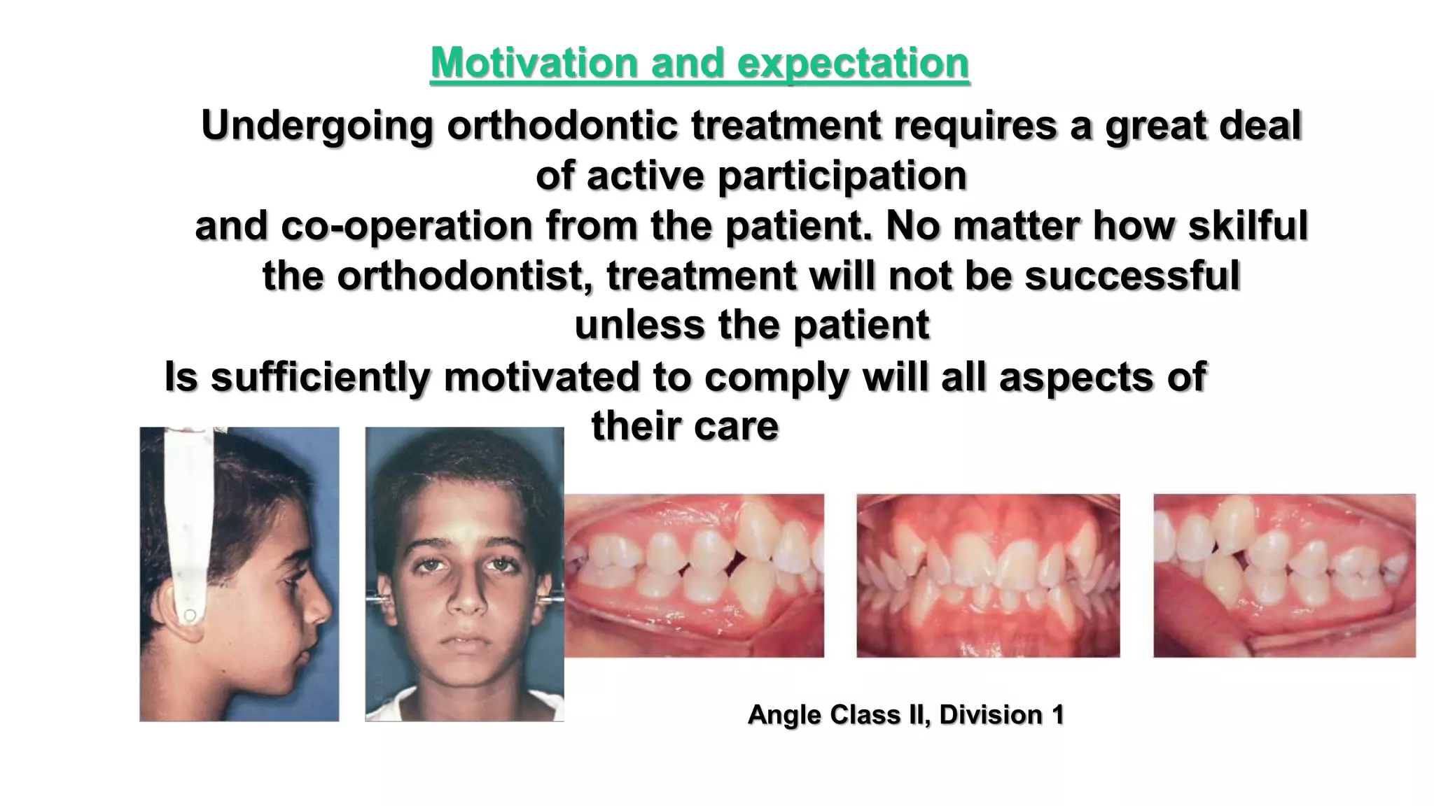 Orthodontic assessment of the patient | PPTX