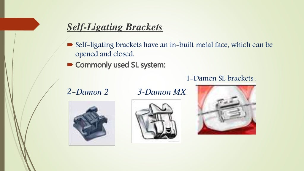 Orthodontic brackets