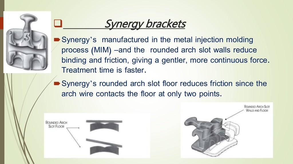 Orthodontic brackets