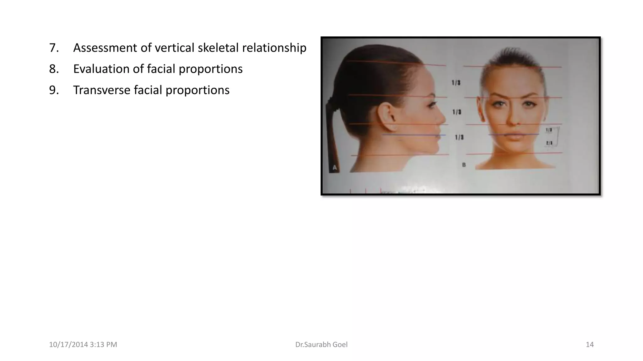 Orthodontic diagnosis | PPTX