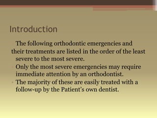 Orthodontic Emergencies: What to Know and What to Do