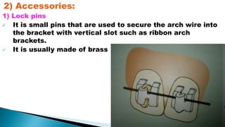 Orthodontic fixed appliances | PPTX