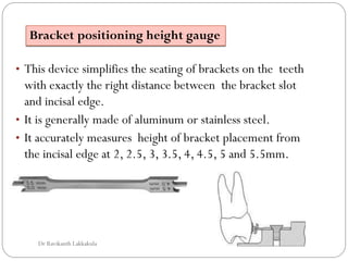 Orthodontic instruments | PDF