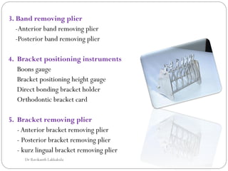 Orthodontic instruments | PDF