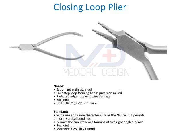 DDP Ligature Forming Plier – Orthodontic Instrument – Stainless Steel – Pakistan