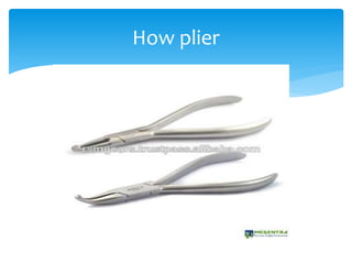 Orthodontic materials & instruments | PPTX