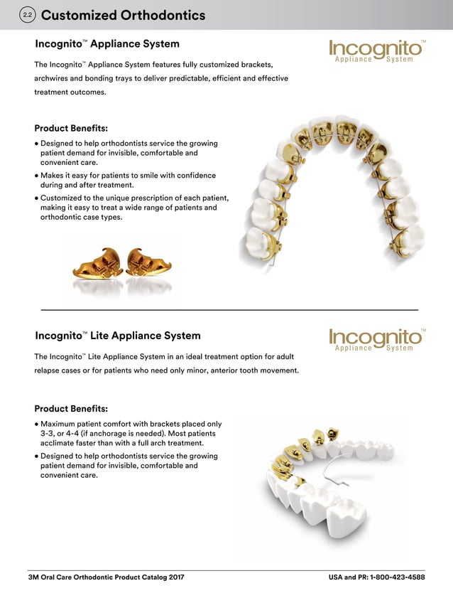 3M Orthodontic Product Catalogue PDF