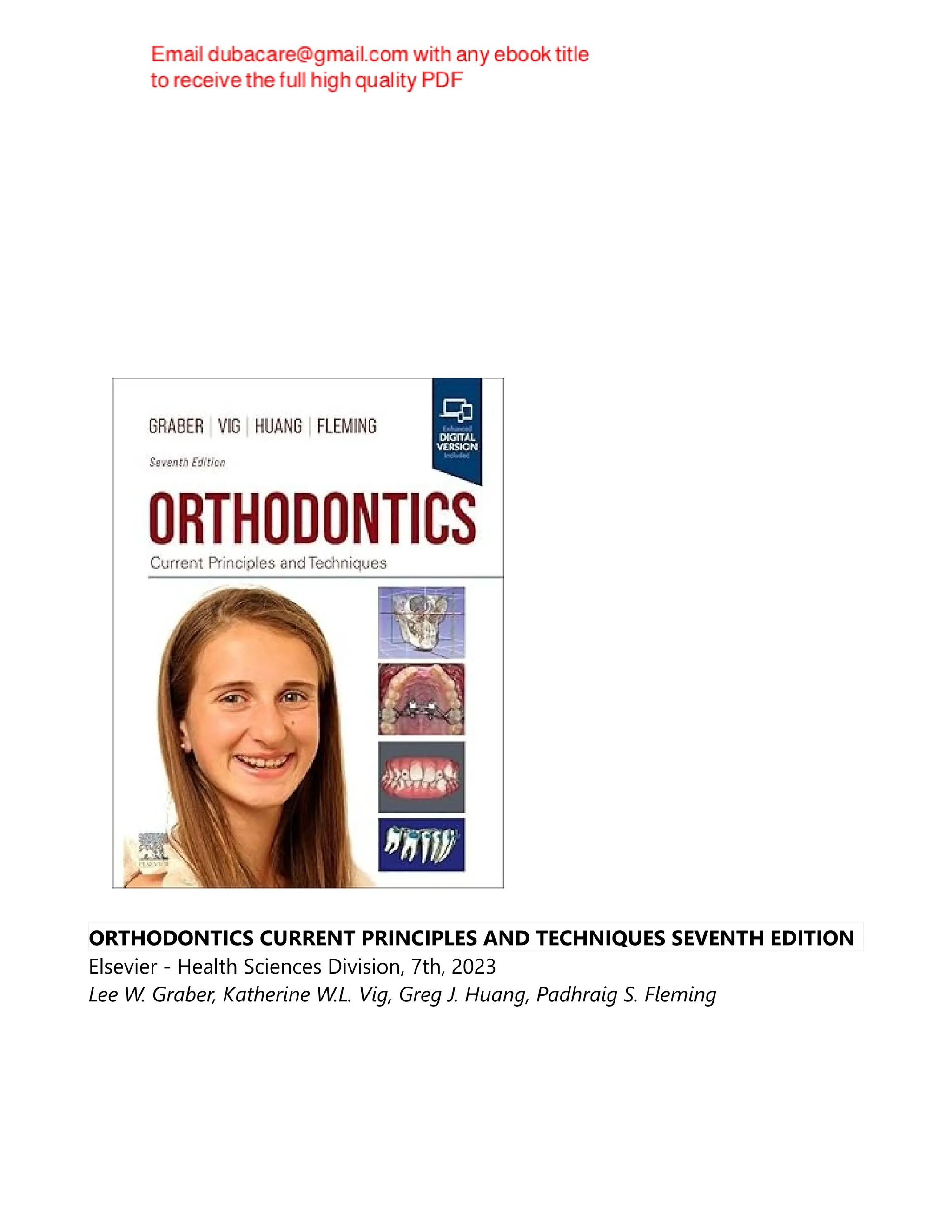 ORTHODONTICS CURRENT PRINCIPLES AND TECHNIQUES 7th Edition Lee