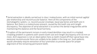 ORTHODONTIC SERIAL EXRTACTION .pptx