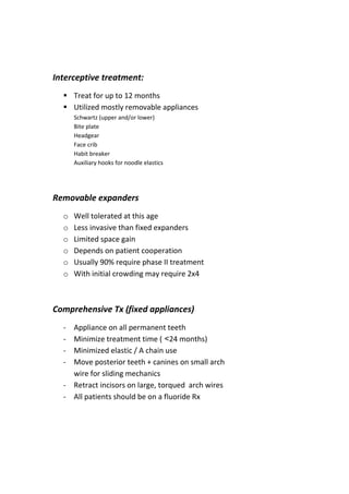 Orthodontic treatment planning | PDF