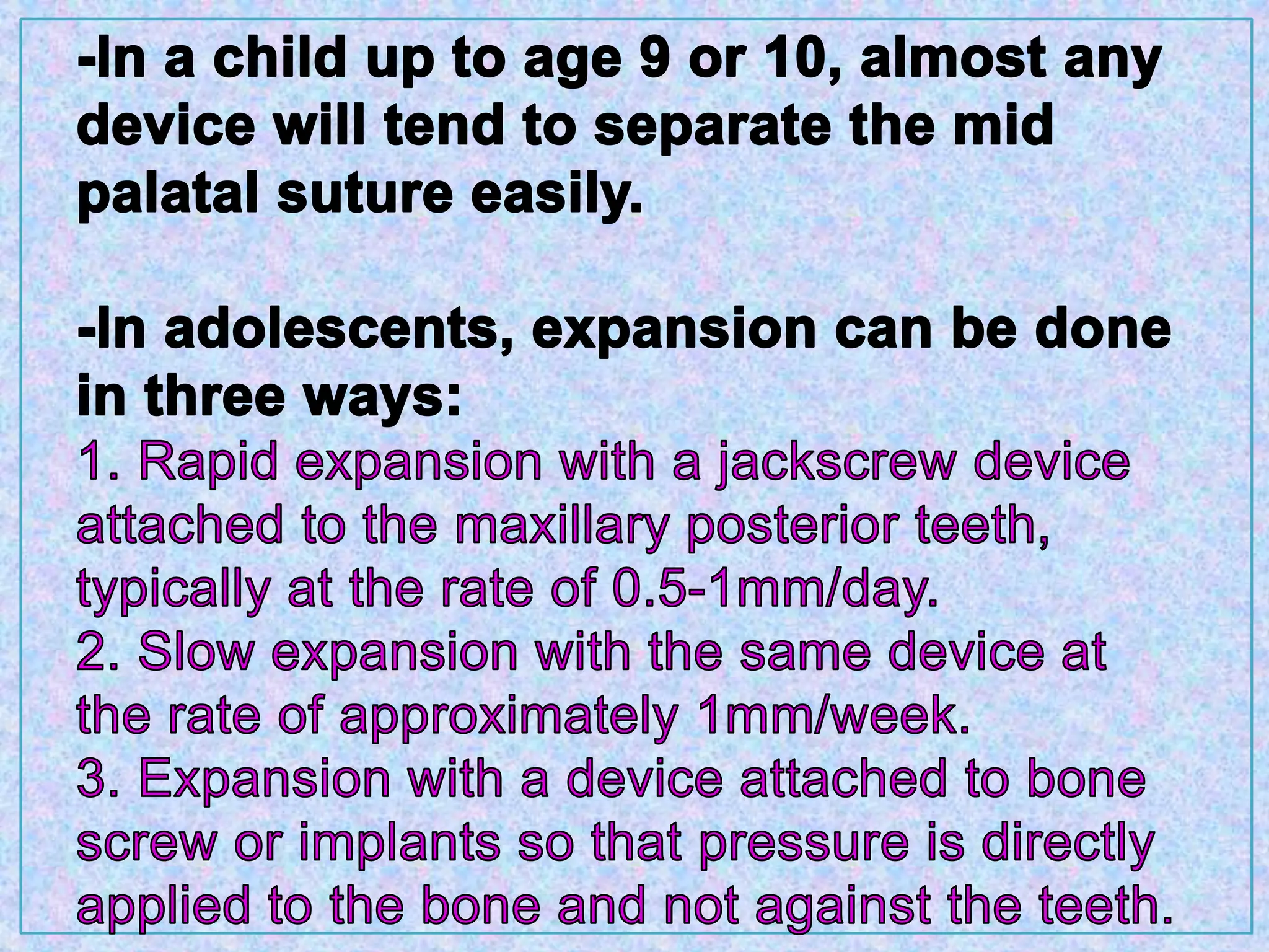 Orthodontic treatment planning